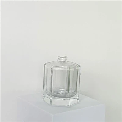 六角形の空の香水瓶パッケージ